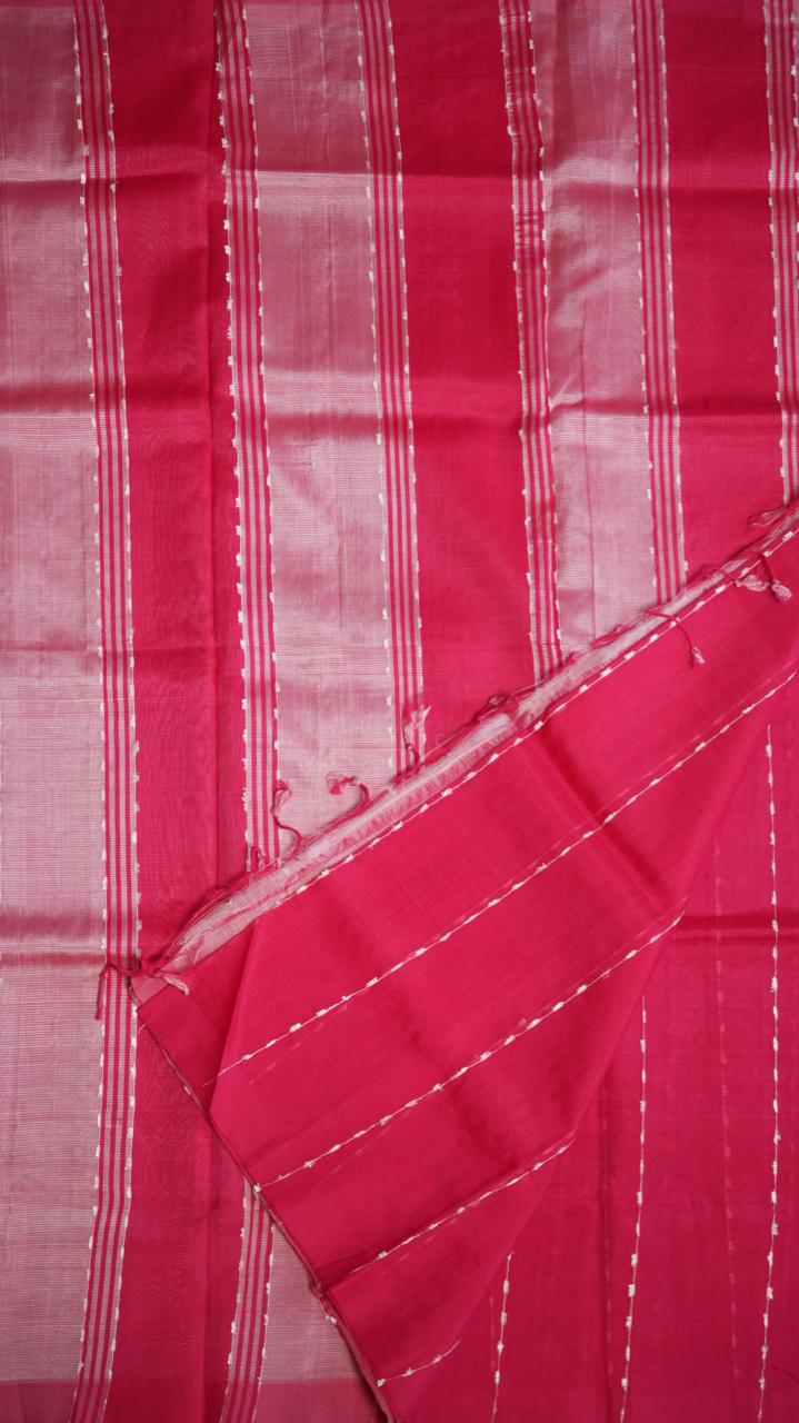 Mangalagiri Silk Cotton Saree 15-03-03-13 (PETAL WEAVE)