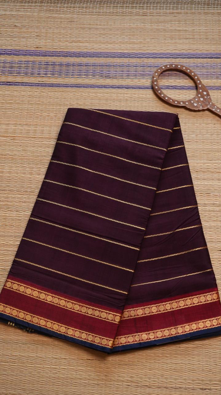 Devendra 10.5 Yards Veldhari Madisar -12-10-09-10.5Y-01 (CHETTINAD WINE)