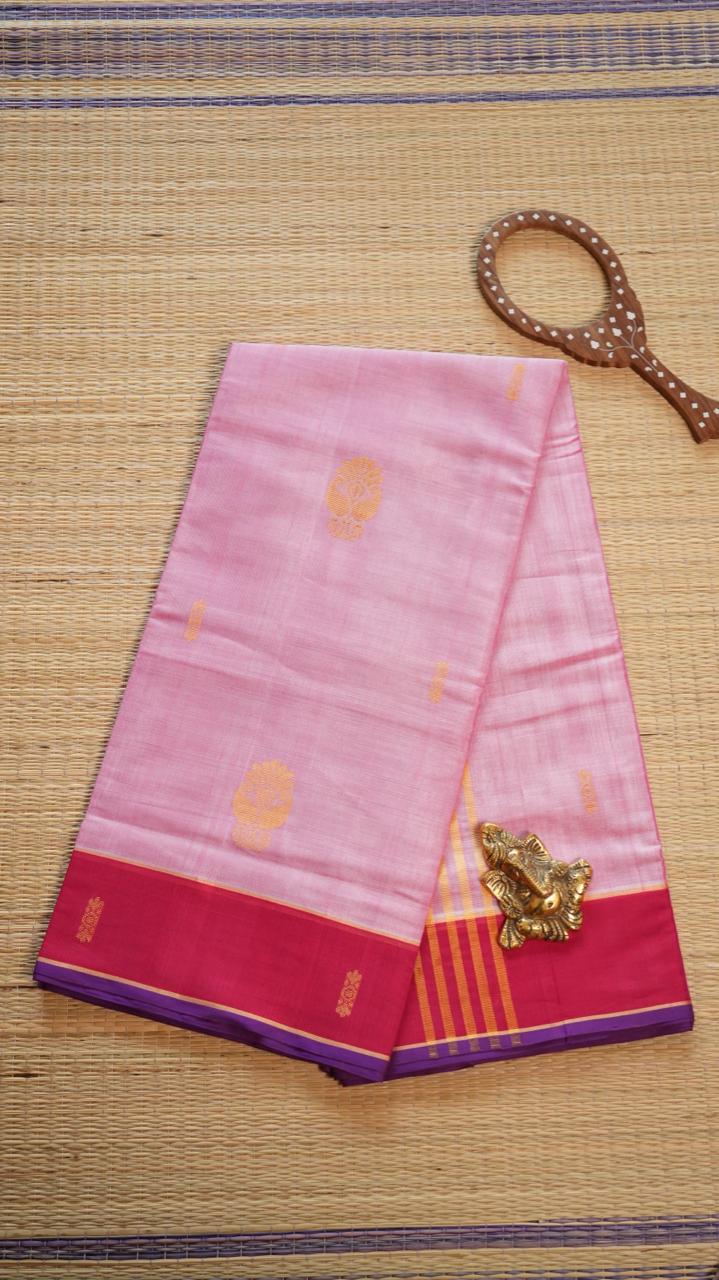 Devendra 7 Yards Saree  - 11-05C-05-7Y-01 (PANEER JAMUN)