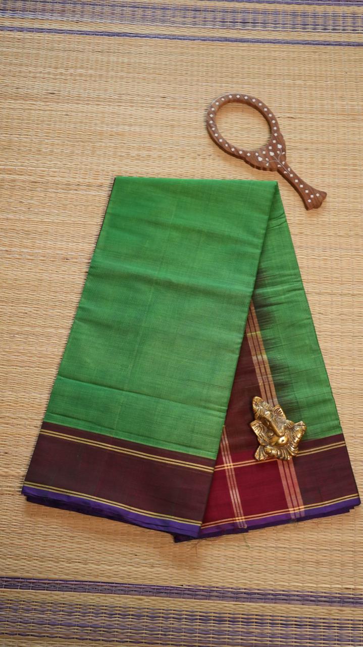 Devendra 6.25 Yards Saree  - 11-05C-01-6.25Y-01 (MURUNGAI ILAI)