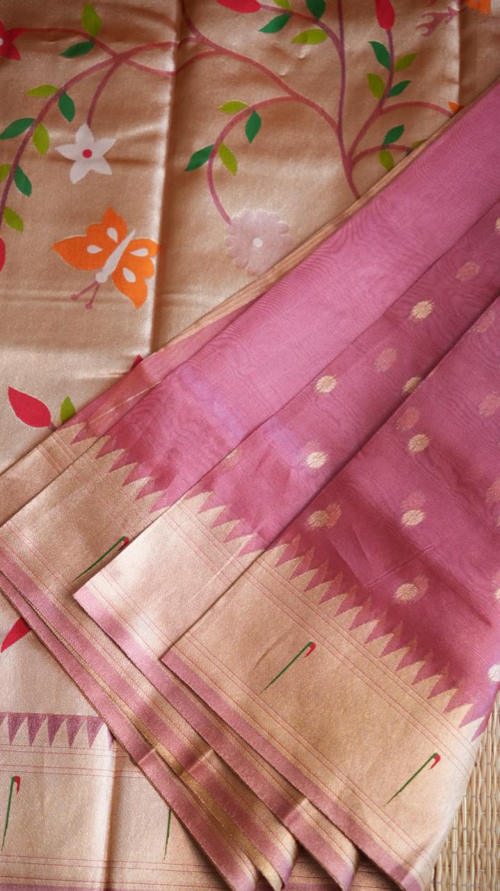 Paithani Semi Silk Sarees - 44-05-06-01 (PYAZI)