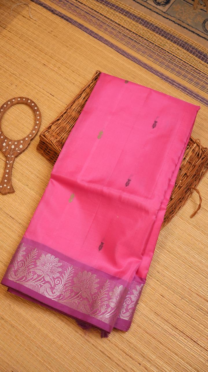 Chinnalampattu 6 Yards Saree - 03-08-02-14 (ROSY ENCHANT)