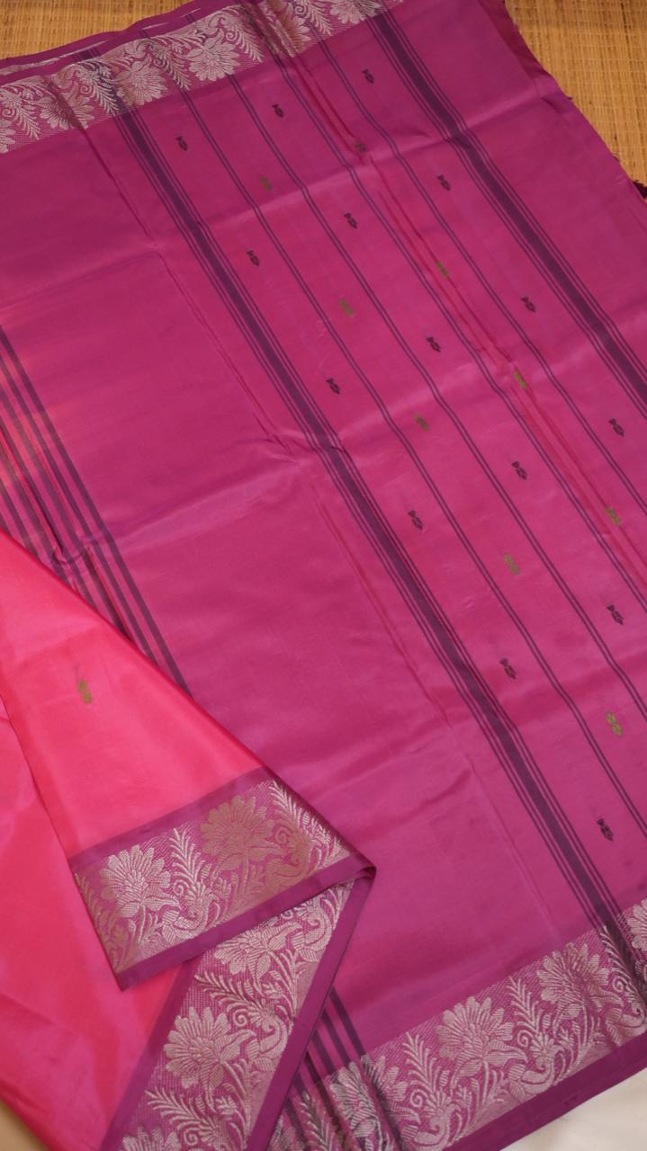 Chinnalampattu 6 Yards Saree - 03-08-02-14 (ROSY ENCHANT)