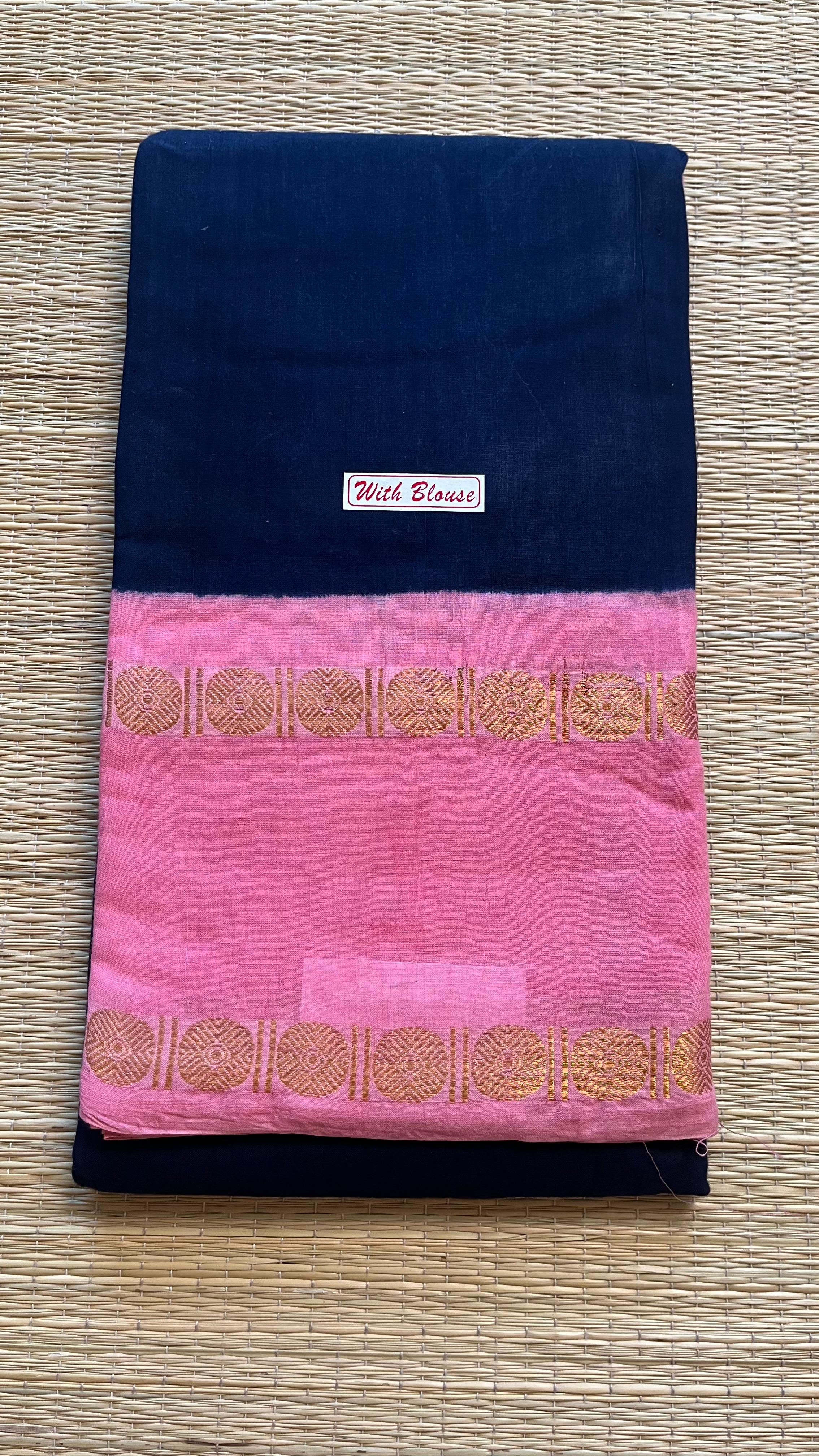 Madurai Kattu Chaayam Sarees With Blouse  - 11-07B-03-02