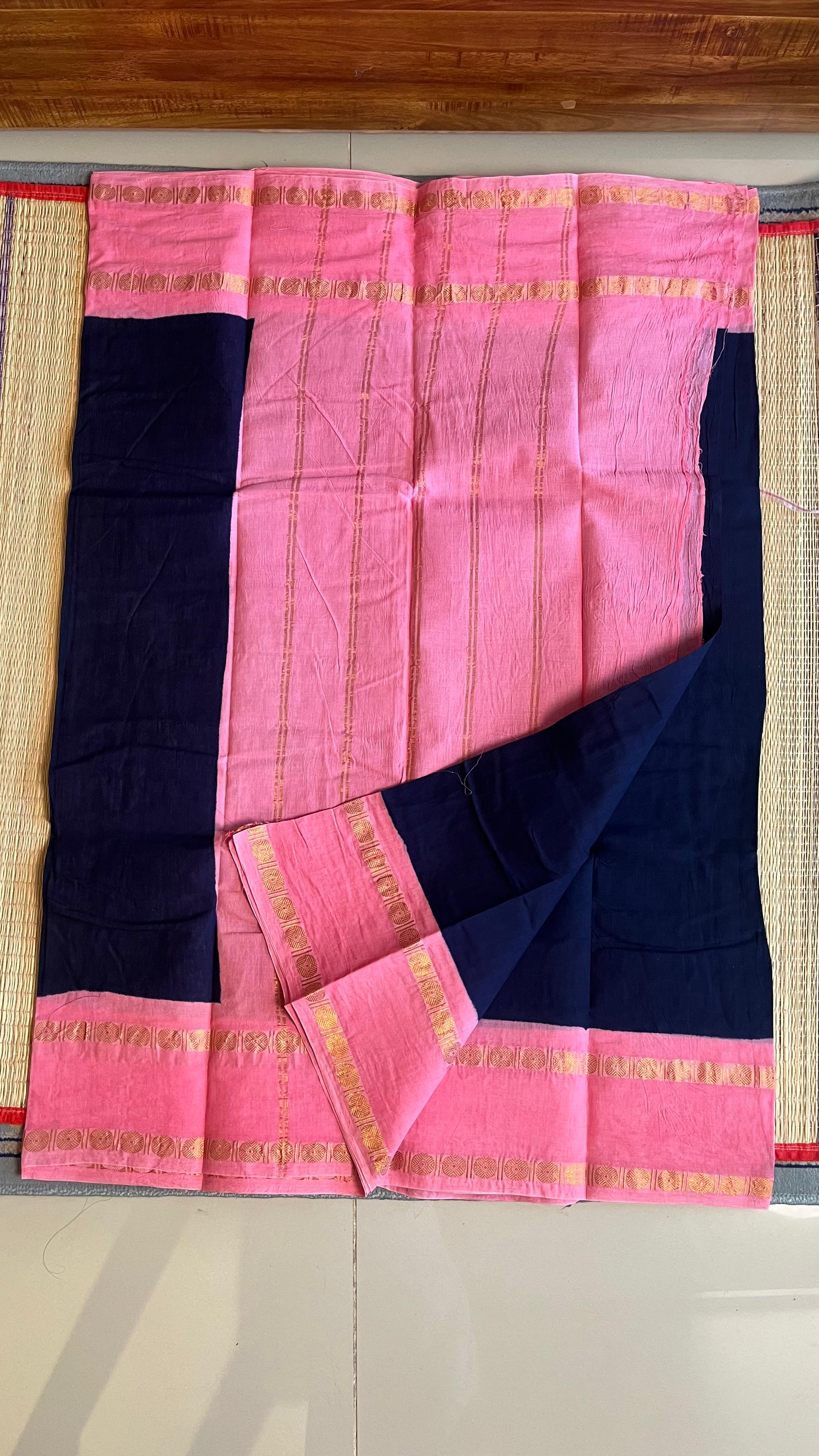 Madurai Kattu Chaayam Sarees With Blouse  - 11-07B-03-02