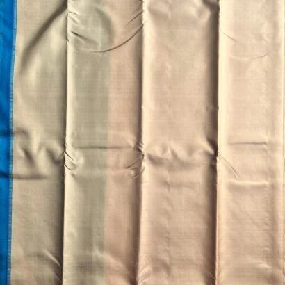 Pure Silk Cream Saree 01-10-18-PSC-02