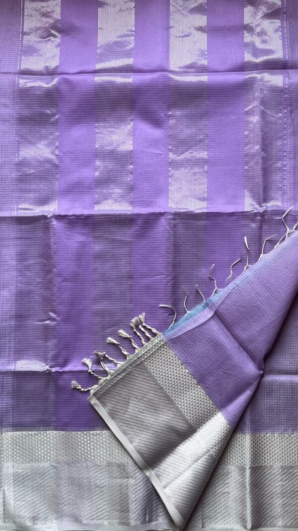 Maheshwari Silk Cotton 05-01-MSC-OS-05 Lavender