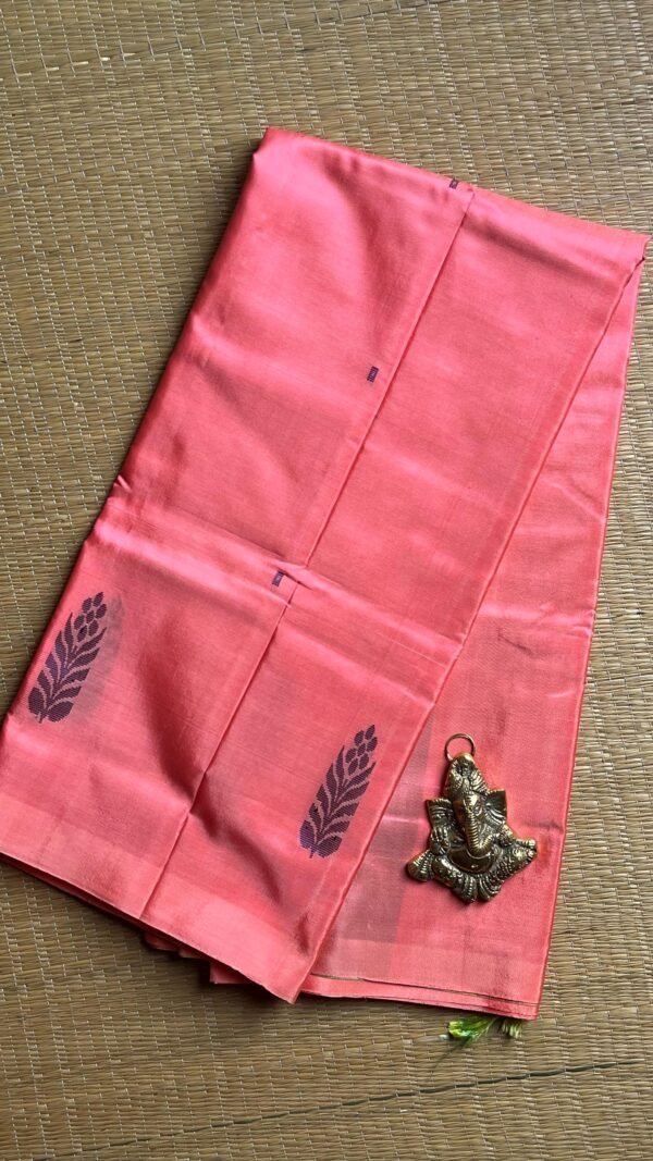 Chinnalampattu 6 Yards Saree 03-02-CHI-18 Coral Pink