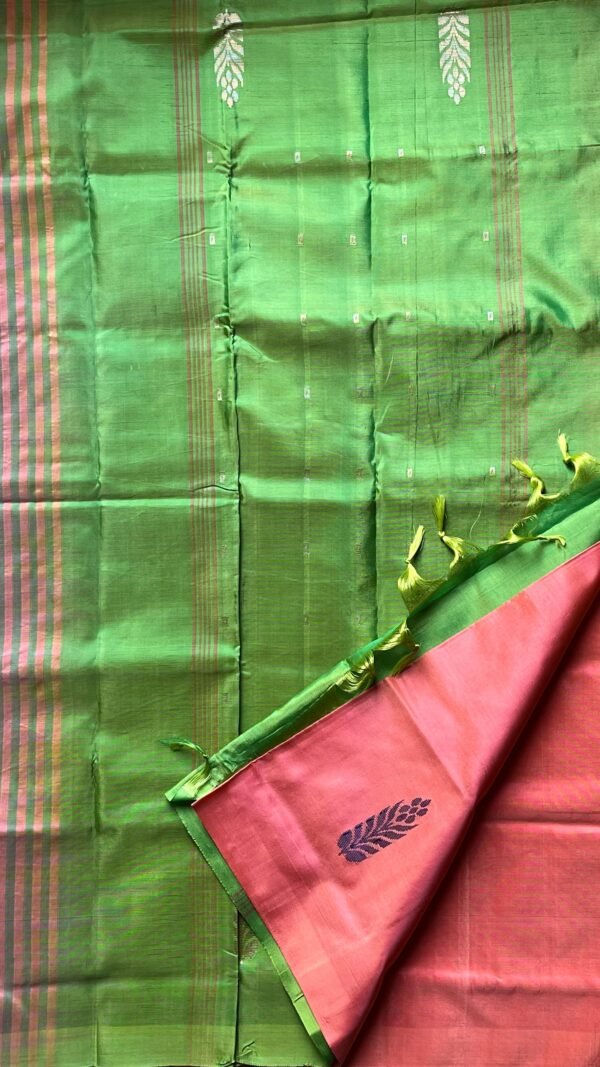 Chinnalampattu 6 Yards Saree 03-02-CHI-18 Coral Pink