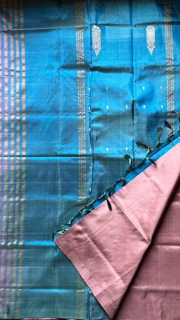 Chinnalampattu 6 Yards Saree 03-02-CHI-13 Chocolate Milk Shade