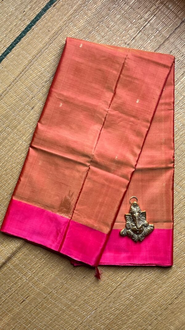 Chinnalampattu 6 Yards Saree 03-02-CHI-12 Orangish Pink