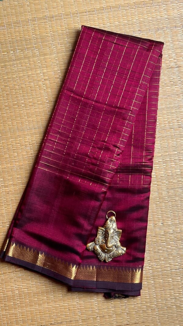 Mangalagiri Kattam Saree 15-02-GJ-03 – Meganta